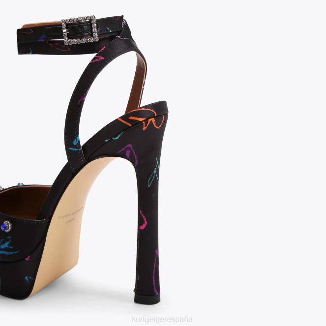 Kurt Geiger mujer plataforma octavia de londres 2LPR409 | calzados negro otro